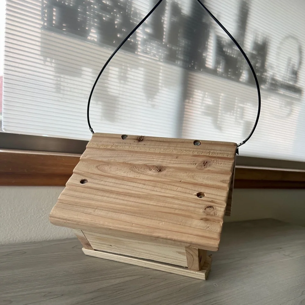 Bird House - Wren House NWT Unfinished surface - Picture 3 of 6